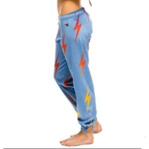 Velvet Bolt Sweatpants - M